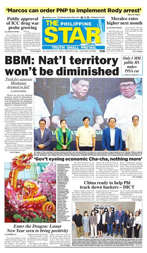 philippine daily inquirer newspaper|Today’s Paper: August 29, 2024 .